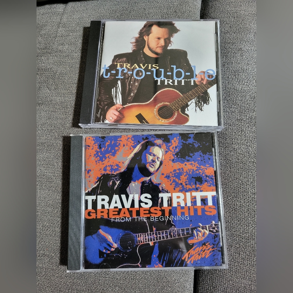 2 Travis Tritt Country Music CDS Travis Tritt Greatest Hits From The Beginning